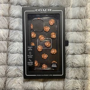 COACH Iphone 12 and 12 pro cover
